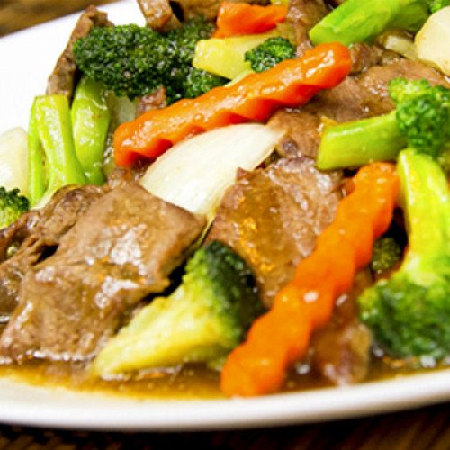 Ternera con verduras