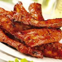 Costillas asadas